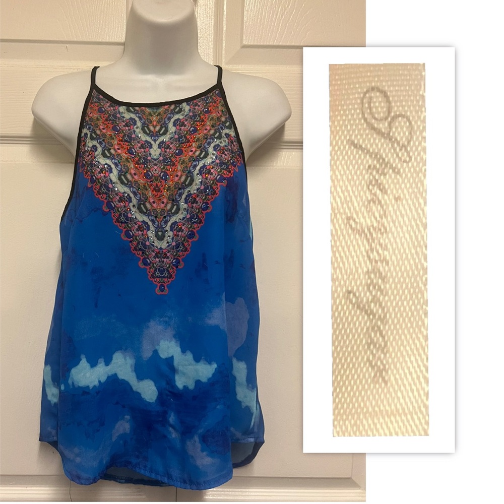 Spicysugar Boho Tie Dye Tank
